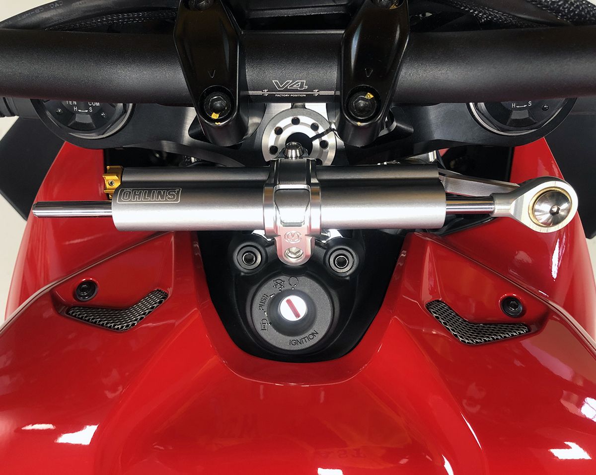 Motocorse Ohlins Steering Damper Mount Kit for Ducati Motocorse Ohlins Steering Damper Mount Kit for Ducati